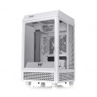 MINI-ITX CASE (NP) เคสคอมพิวเตอร์ THERMALTAKE THE TOWER 100 SNOW (CA-1R3-00S6WN-00)(By SuperTStore)