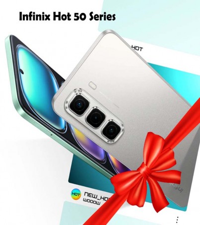 Infinix Hot 50 Pro Plus(8+256GB)แบต 5,000mAh จอ 6.78 นิ้ว(By SuperTStore)