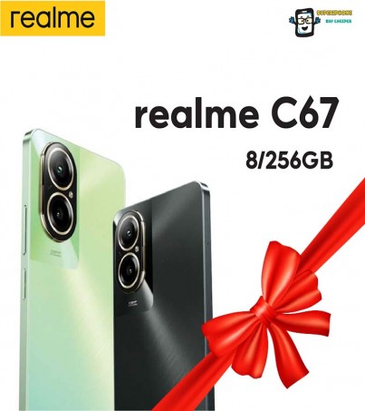 Realme C67 4G (Ram8/Rom256GB)หน้าจอ 6.72 นิ้ว  ถ่ายภาพสวยทุกมุมมอง (By SuperTStore)