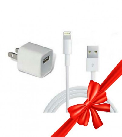 หัวชาร์จ+สายชาร์จ Foxconn 5W USB To L งานแท้ (ประกันสินค้า 3 เดือน)  【รองรับ ip 5～ ip 11】(By SuperTStore)