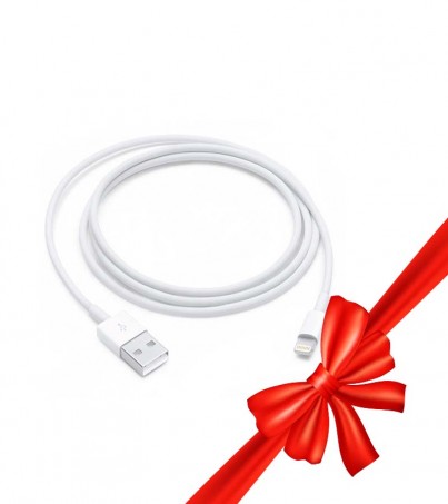 สายชาร์จ Foxconn 5W USB To L งานแท้ (ประกันสินค้า 3 เดือน)  【รองรับ ip 5～ ip 11】(By SuperTStore)