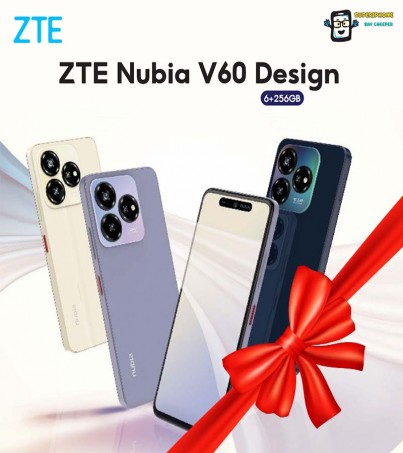 ZTE Nubia V60 Design(6+256GB)ดีไซน์ที่โดดเด่น แบตเตอรี่ที่อึด(By SuperTStore)