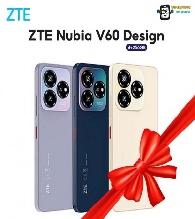 ZTE Nubia V60 Design(4+256GB)จอ 6.6 นิ้ว  แบตเตอรี่ 5,000 mAhBy SuperTStore)