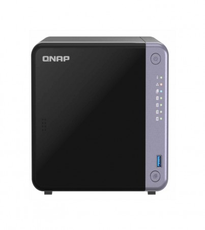 QNAP TS-432X-4G - 4 BAY NAS (อุปกรณ์จัดเก็บข้อมูลบนเครือข่าย) ANNAPURNALABS ALPINE AL524, 4-CORE, 2.0GHz 4 GB SODIMM DDR4