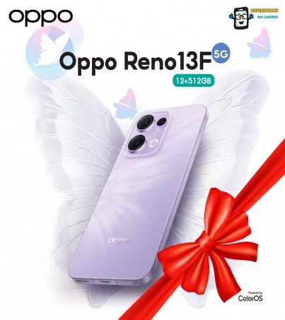  OPPO Reno 13F รุ่น5G(12/512GB)(CPH2699)จอ 6.67นิ้ว  Full HD+ แบต 5,800mAh (By SuperTStore)