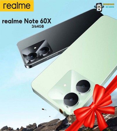 Realme Note 60x(3/64GB)ทนทาน รุ่นประหยัด(By SuperTStore)