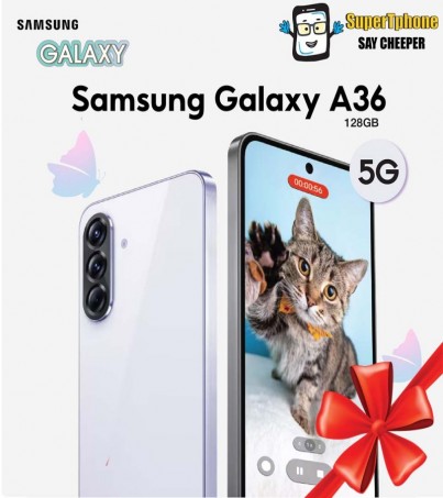 Samsung Galaxy A36 รุ่น 5G (8/128GB)ถ่าย VDO 4K คมชัดทุกเฟรม(By SuperTStore)