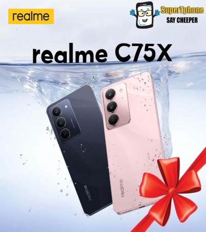 realme C75x (6/128GB)CPU MTK Helio G81 Ultra l แบตเตอรี่ 5600 mAh(By SuperTStore)