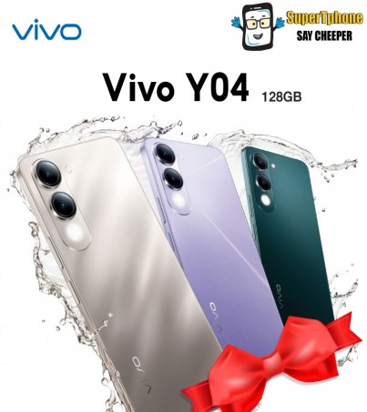 Vivo Y04 (4/128GB)เรียบง่าย หรูหรา ระบบลื่นไหล(By SuperTStore)