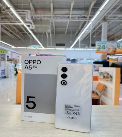Oppo A5 รุ่น 5G (4/128GB)แบตเตอรี่ 6,000 mAh หน้าจอลื่นไหล120Hz(By SuperTStore)