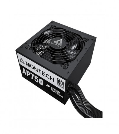MONTECH POWER SUPPLY (อุปกรณ์จ่ายไฟ) AP 750W - 750W 80 PLUS (BLACK) (ATX)