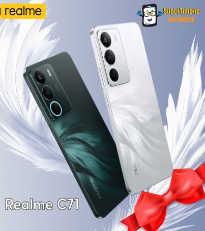 Realme C71 (8+128GB)แบต 6300mAh l จอแสดงผล 120Hz(By SuperTStore)