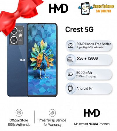มือถือ HMD Cest Nokia 5G(ram6/rom128) จอ 6.67