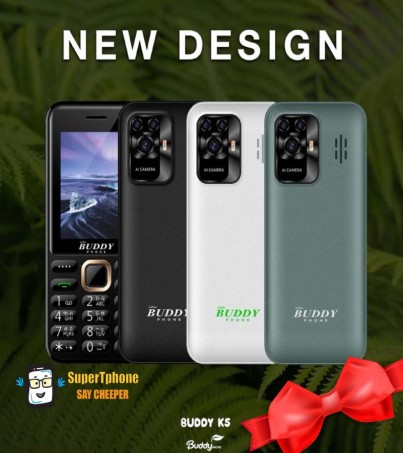 BUDDY PHONE K5 (64MB+128MB) 3G จอ 2.8 l ปุ่มกด จอใหญ่ (By SuperTStore)