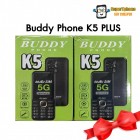 BUDDY PHONE K5 Plus (64MB+128MB) 5G ปุ่มกด จอ 2.8 นิ้ว กล้อง ไฟฉาย วิทยุ แบต 1600 mAh(By SuperTStore)