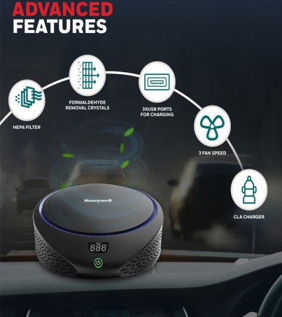 Honeywell Move Pure 5 Car Air Purifier (HC000030)