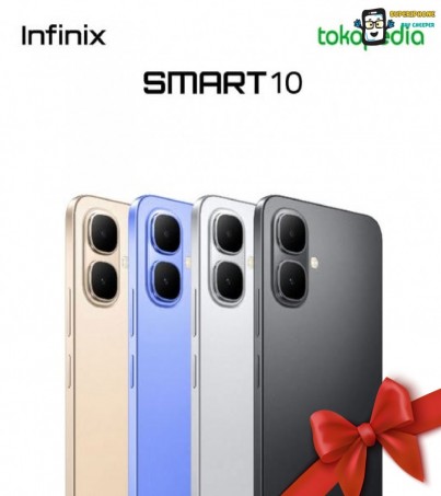 Infinix Smart 10 (3/64GB) จอ 6.7 นิ้ว l แบต 5,000mAh(By SuperTStore)