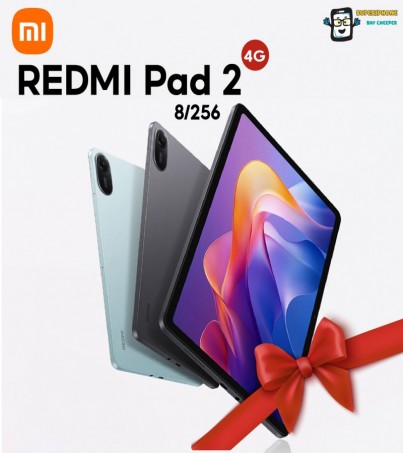 Redmi Pad 2 (8/256GB)LTE 4G (ใส่ซิมได้) จอใหญ่ 11นิ้ว l เเบตอึด 9,000 mAh l ดีไซน์ที่สวยงาม(By SuperTStore)