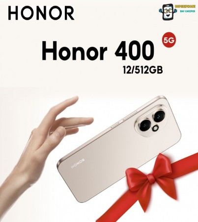 Honor 400 รุ่น 5G (12+512GB)จอ 6.55 l ฟีเจอร์ AI ล้ำสมัย l Snapdragon 7 Gen3(By SuperTStore)