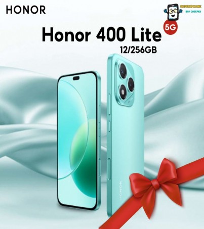 Honor 400 Lite รุ่น 5G (12+256GB)จอ 6.70 นิ้ว l กันน้ำกันฝุ่น IP65 l ทนทานจาก SGS ระดับ 5 ดาว (By SuperTStore)