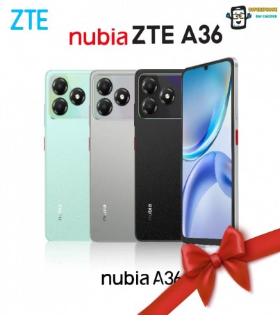 ZTE Blade A36 (4+64GB) จอ 6.75 I แบตเตอรี่ 5,000mAh(By SuperTStore)