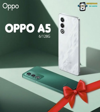OPPO A5 รุ่น 4G(6+128G)(CPH2727) จอ 6.67 นิ้ว l เเบต 6,000 mAh(By SuperTStore)