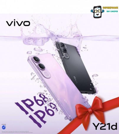 Vivo Y21d (6/128GB) จอ 6.68 l กล้อง 50 mp (By Lazada SuperTphone)