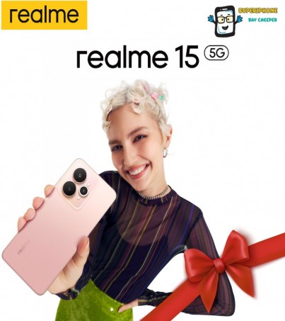 Realme 15 รุ่น 5G(12+256GB)แน่นด้วยฟีเจอร์ l AI จอ 6.77 l แบตเตอรี่ 7,000 mAh(By SuperTStore)