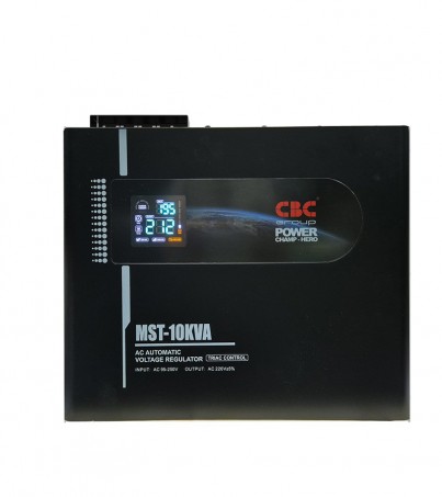 CBC เครื่องปรับแรงดันไฟฟ้าอัตโนมัติ 1 เฟส รุ่น MST-10KVA (ระบบ Thyristor Type)