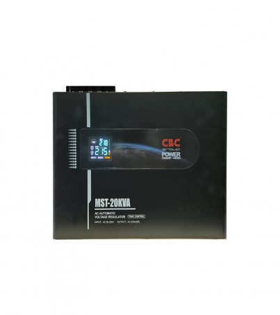 CBC เครื่องปรับแรงดันไฟฟ้าอัตโนมัติ รุ่น MST-20KVA เครื่องปรับแรงดันไฟฟ้า ระบบ Thyristor type ติดตั้งง่าย