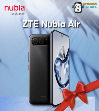 ZTE Nubia Air (8+256GB)จอ 6.80 l บางเฉียบ 5.9 มม.   l แบต 5,000 mAh(By SuperTStore)