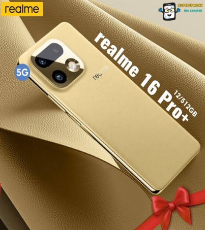 Realme 16 Pro+ รุ่น 5G (12+512GB)จอใหญ่ 6.80 l เเบตอึด 7,000 mAh l ชาร์จเร็ว 80W  (By SuperTStore)