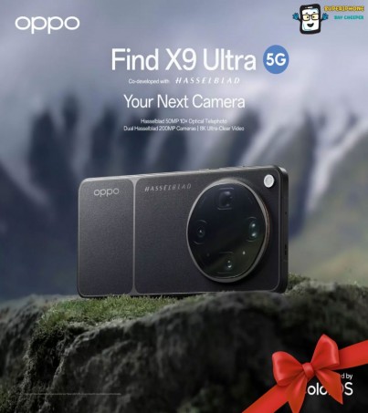 OPPO Find X9 Ultra รุ่น 5G(16+512GB) จอ 6.82 l แบต 7,050 mAh lกล้องหลัก 200MP (By SuperTStore)