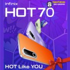 Infinix Hot 70 4G(4/128GB) ฝาหลังเปลี่ยนสีได้ตามอุณหภูมิ l แบตอึด 6,000 mAh(By SuperTStore)