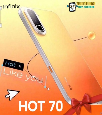 Infinix Hot 70 4G(6/128GB) Dynamic Shine Design l แบตอึด 6,000 mAh(By SuperTStore)