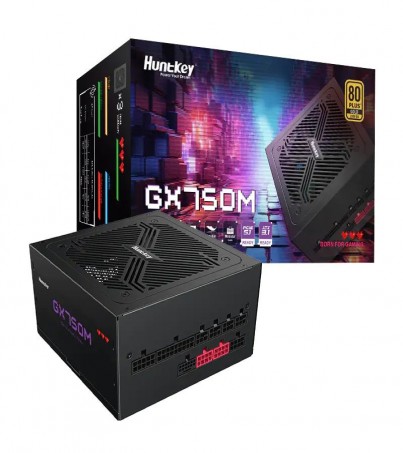 HUNTKEY GX750M 80PLUS GOLD ATX3.1 PCIE5.1 *พาวเวอร์ซัพพลาย