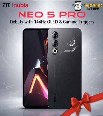 ZTE Nubia Neo 5 Pro รุ่น 5G(12+256GB) ชิปเซ็ตตัวแรง l จอ 6.8 นิ้ว l แบต 6,000 mAh(By SuperTStore)