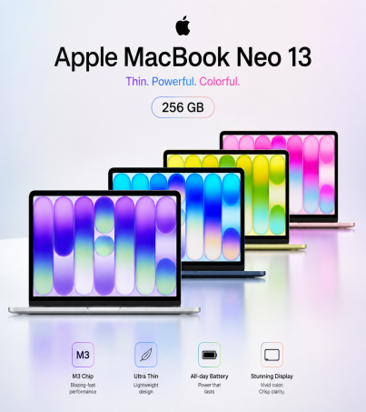 Apple MacBook Neo 13 l  US Key thai_256GB(By SuperTStore)