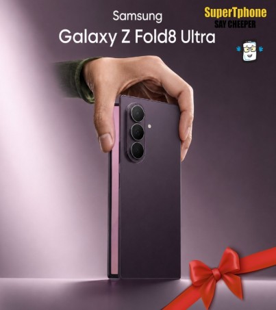 Samsung Galaxy Z Fold8 Ultra รุ่น 5G(12+512GB) พับจอ 8 นิ้ว l บางเบาที่สุด l แบตเตอรี่ 5,000 mAh(By SuperTStore)