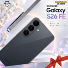 Samsung Galaxy S26 FE 5G(8+256GB)จอ 6.7 นิ้ว l  กล้องหลัก 50MP l  แบตใหญ่สะใจ 4900 mAh (By SuperTStore)