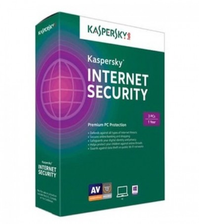 Kaspersky Internet Security 2017 KIS03BSV17FS (3 PCs)