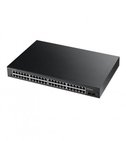 ZyXEL GS1900-48HP: 48-port Gigabit Smart Managed Switch with 2GbE Uplink 