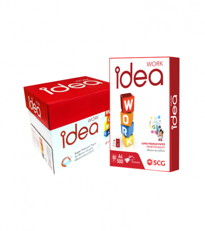 Idea Idea Work A4 80G (5รีม/กล่อง)