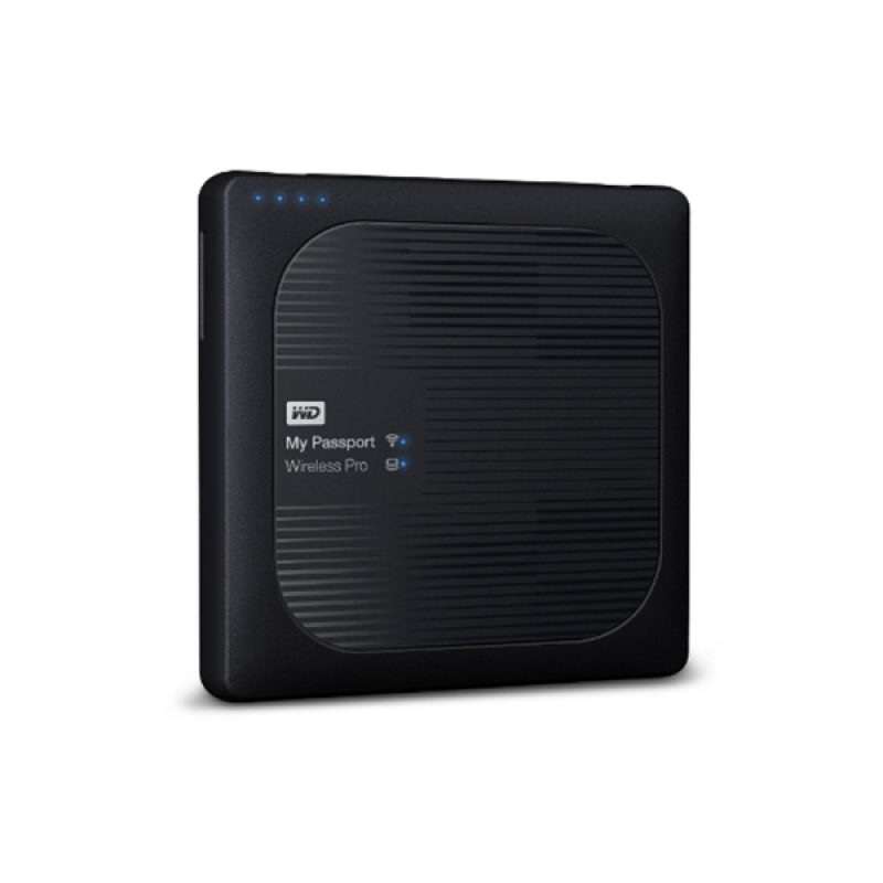 Wd My Passport Wireless Pro 2tb Wdbp2p0020bbk Pesn Wi Fi Mobile Storage Supertstore 5322