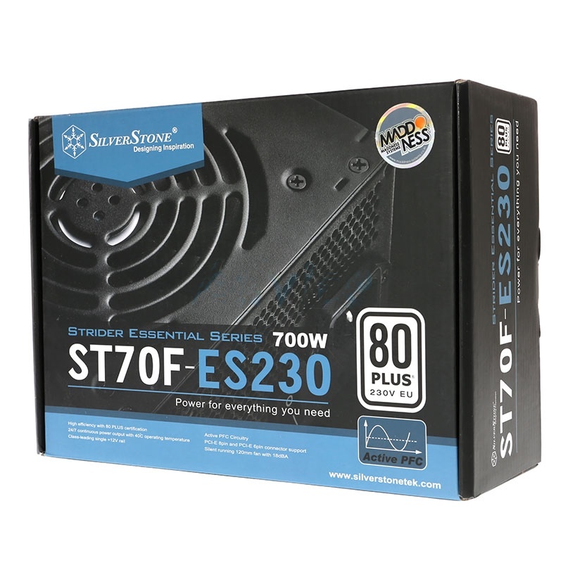 SilverStone PSU (80+ White) ST70F-ES230 (700w.) - SuperTstore