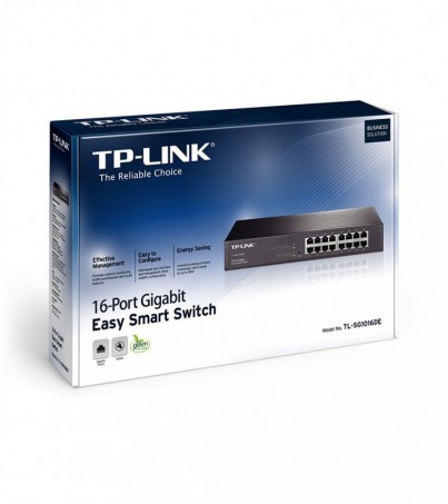 TP-Link 16-Port Gigabit Easy Smart Switch TL-SG1016DE
