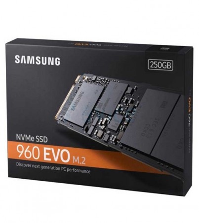 Samsung 250 GB. SSD 960EVO M.2 (MZ-V6E250BW)