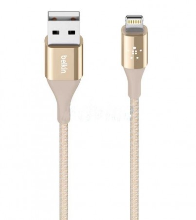 Belkin Cable Charger for iPhone (1.2M) Gold (F8J207bt04-GLD) 
