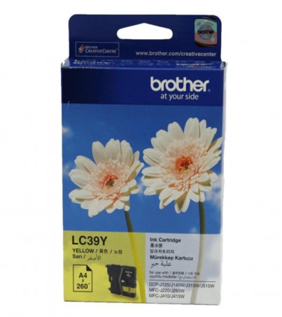 BROTHER INK CARTRIDGE LC-39Y 