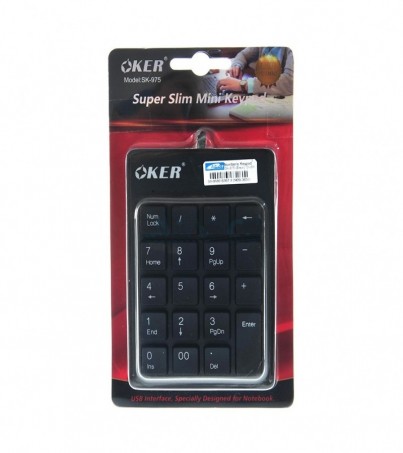 OKER Numberic Keypad SK-975 (Black)